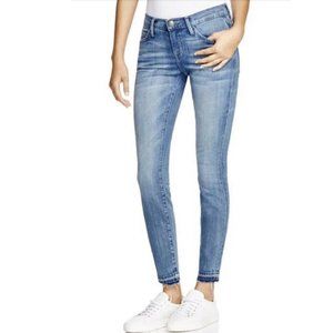 Current/Elliot The Stiletto Raw Hem Skinny Jeans